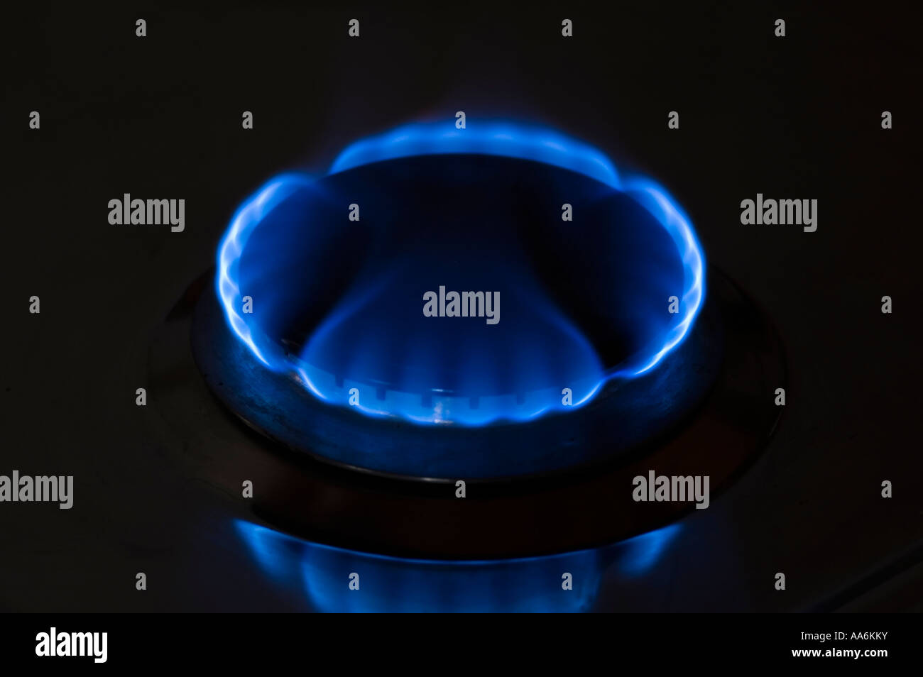 gas stove Stock Photo