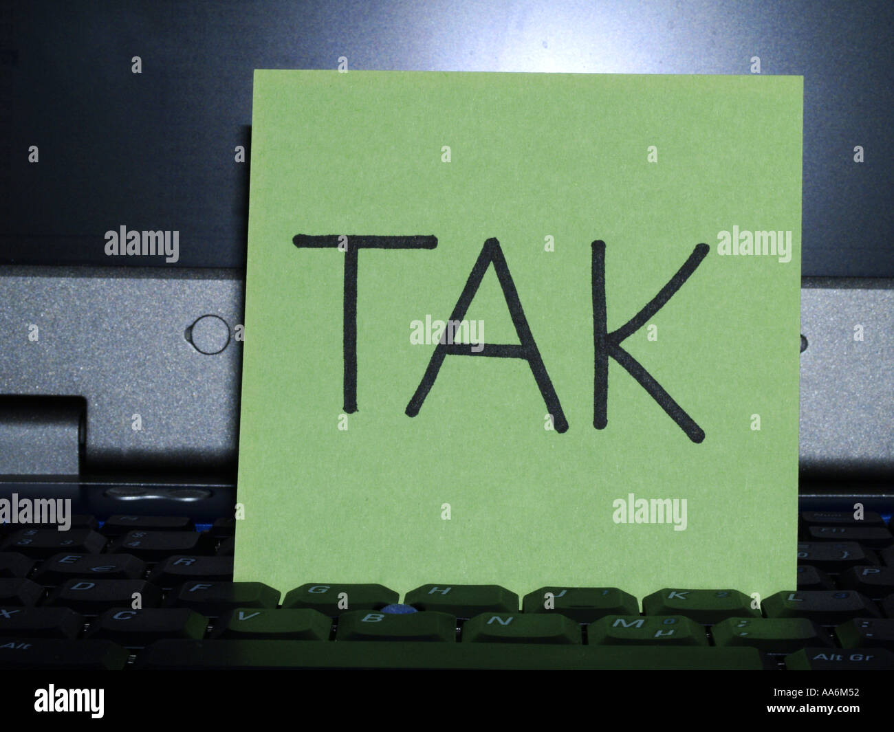 Thanks post it hi-res stock photography and images - Alamy