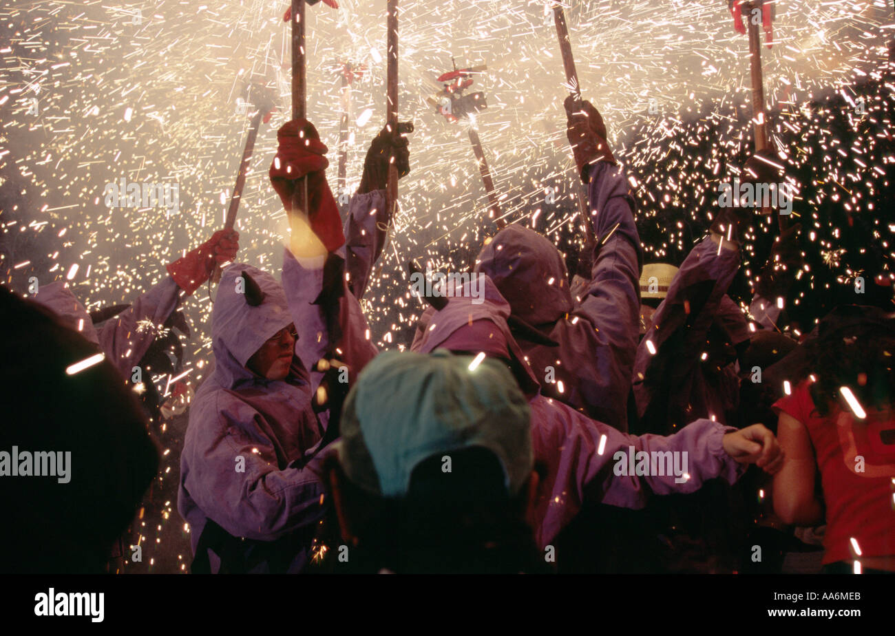 Correfoc diablo hi-res stock photography and images - Alamy
