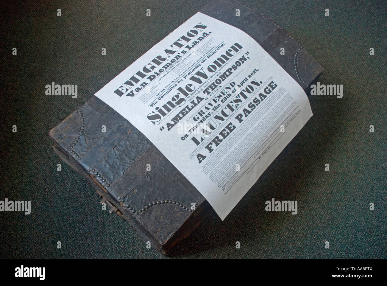 Emigration Poster High Resolution Stock Photography and Images - Alamy