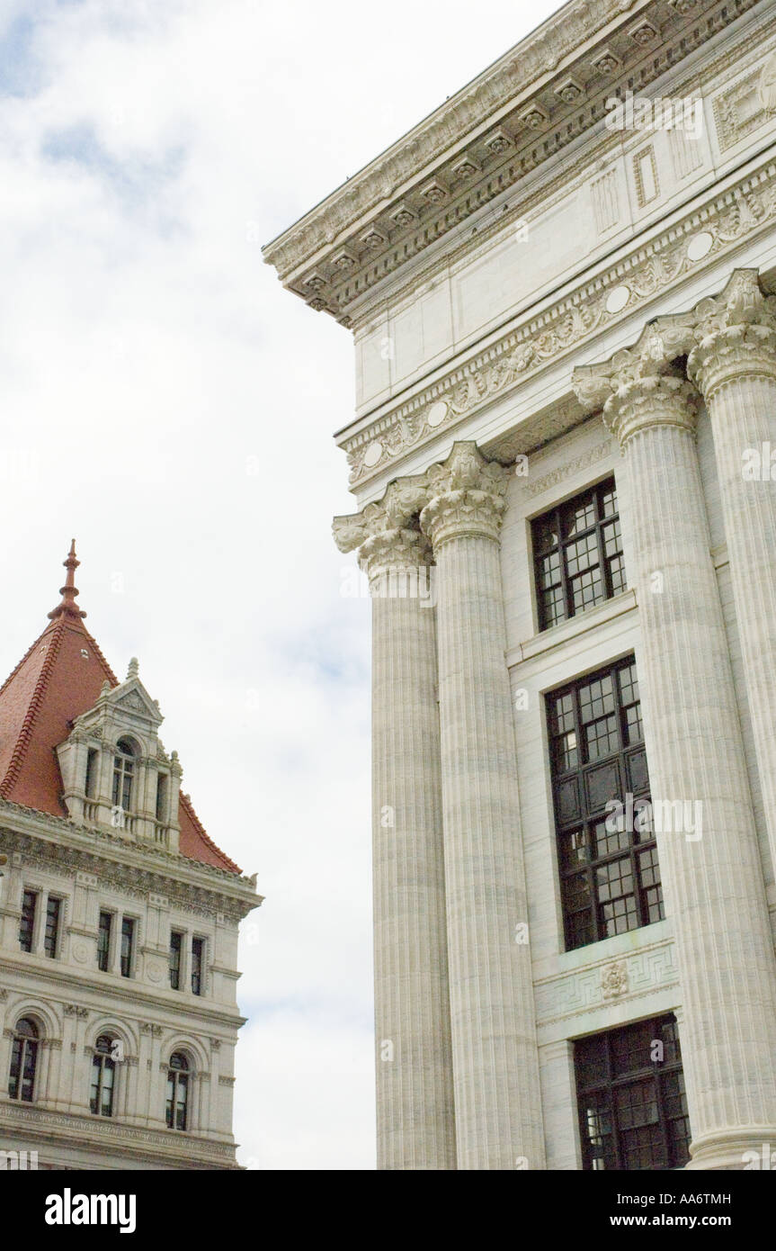 Government buildings in Albany NY Stock Photo Alamy
