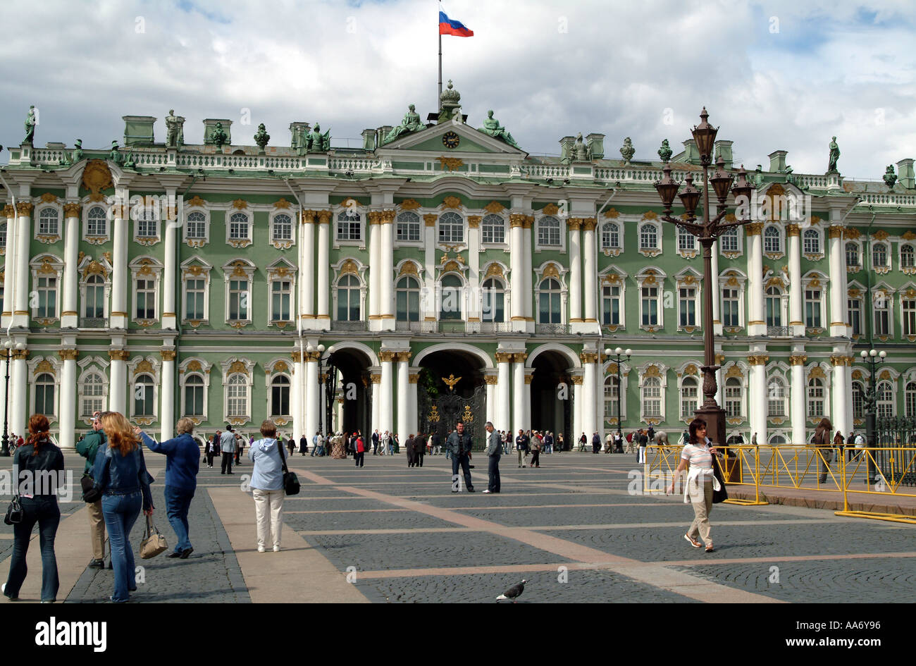 Winter Palace Palace Square St Petersburg Russia Stock Photo - Alamy
