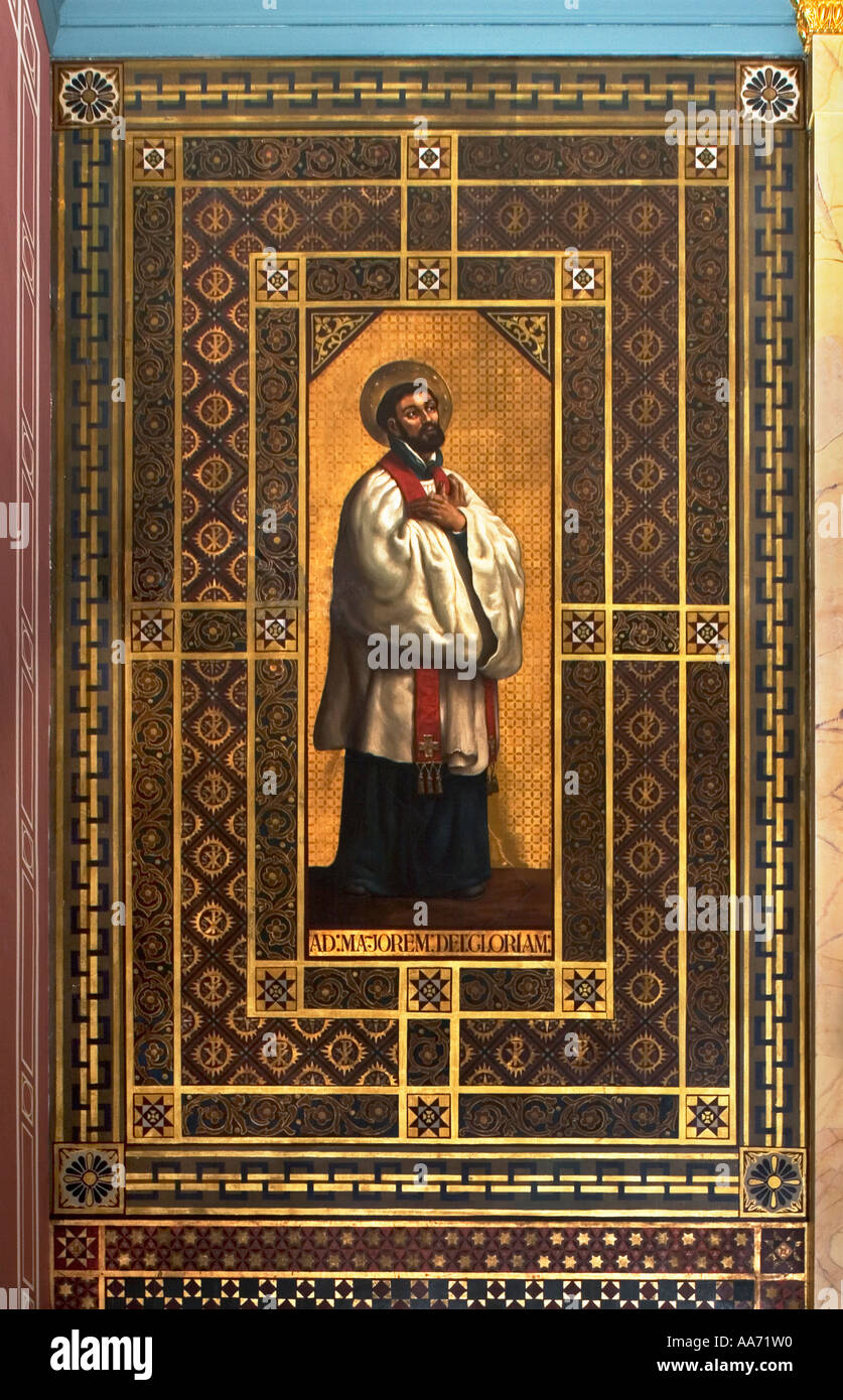 Frescoe of Saint Francis Zavier, Jesuit Missionary, St Francis Xavier