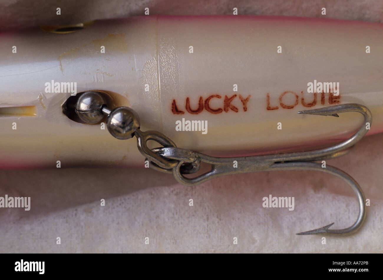 Lucky Louie salmon fishing lure Stock Photo Alamy