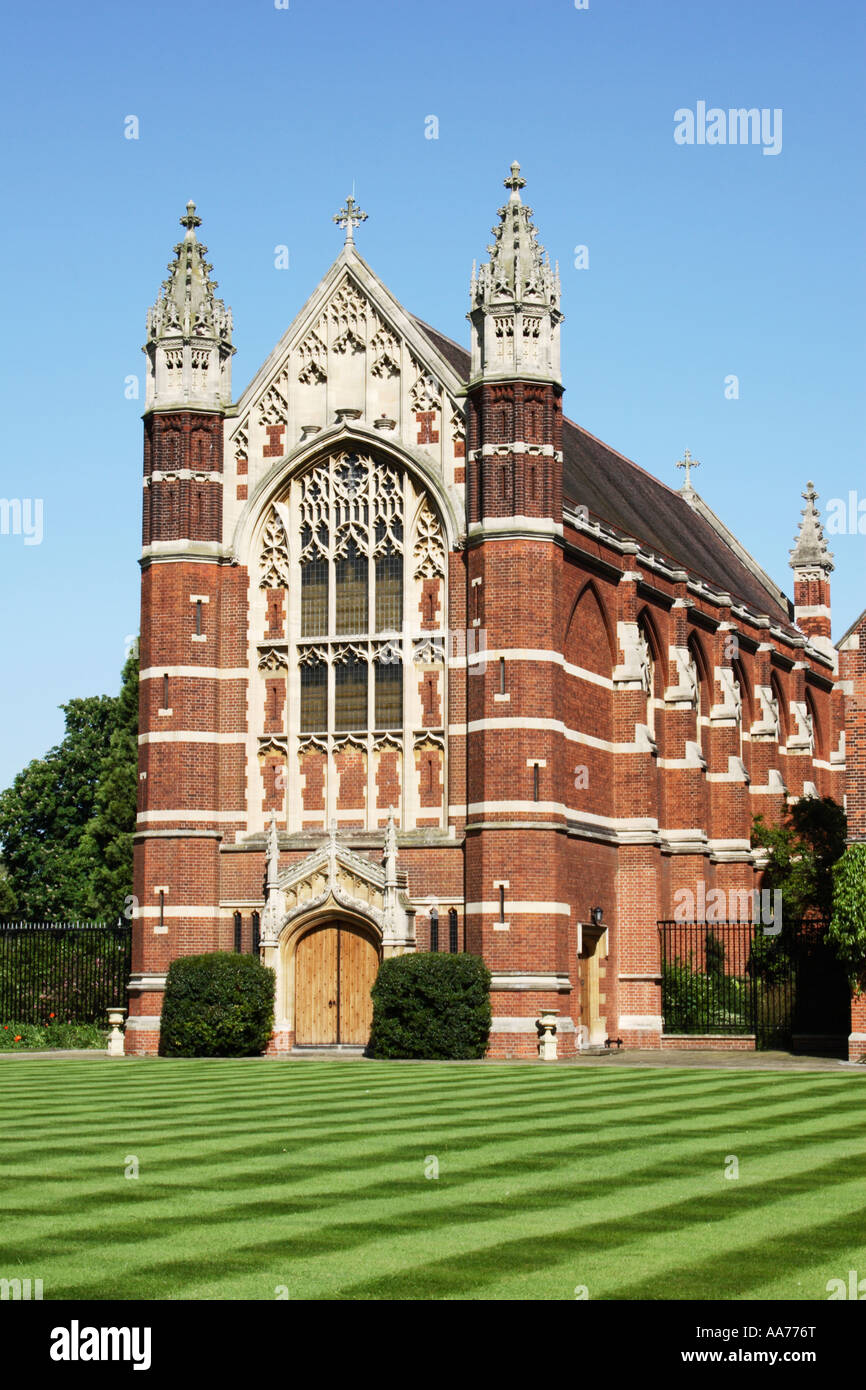 The Chapel of Selwyn College Cambridge England Stock Photo Alamy