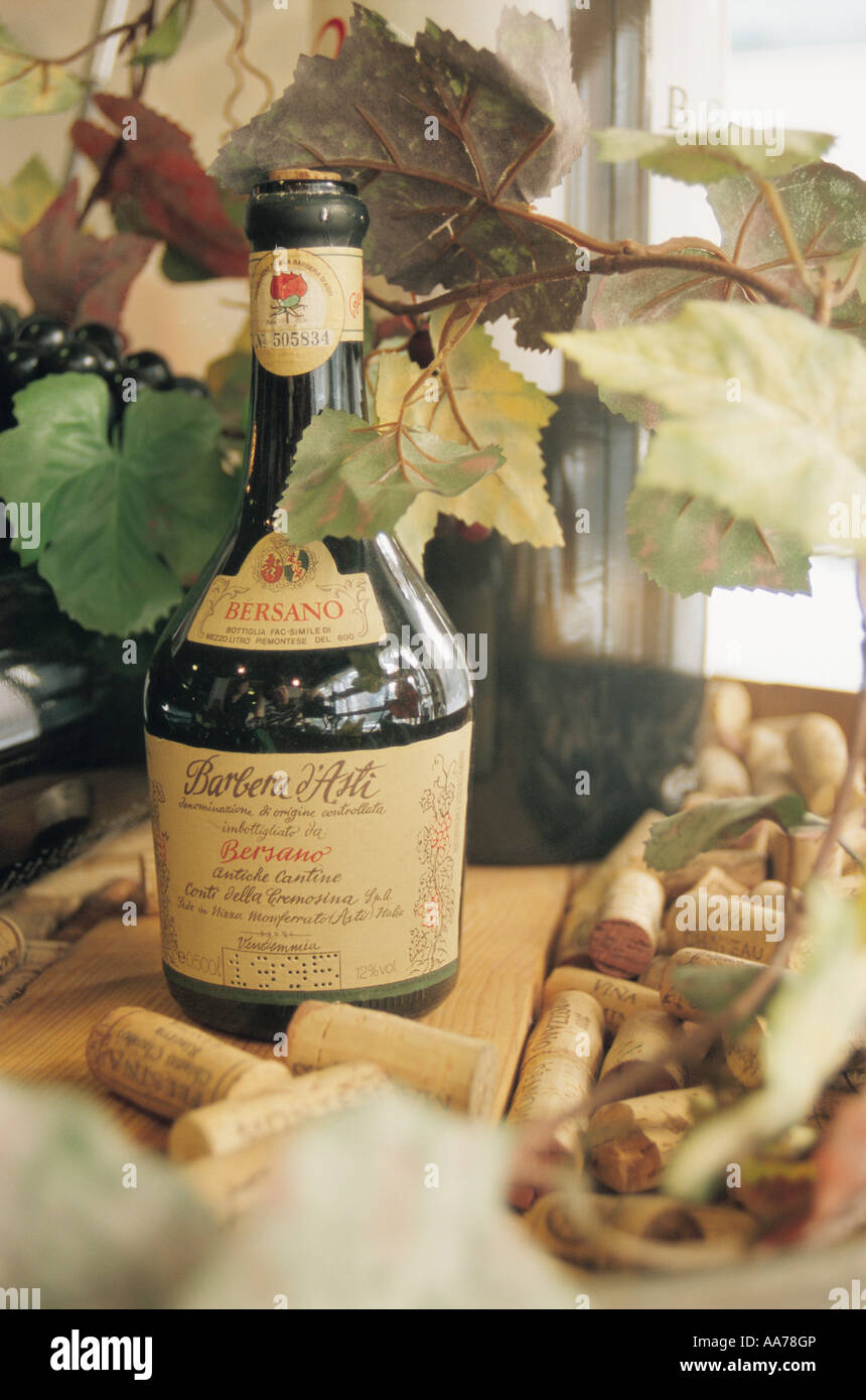 wine bottle and cork Stock Photo Alamy