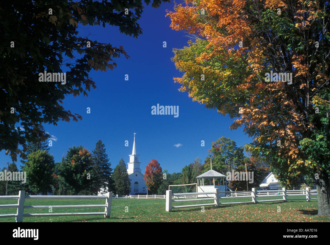 Town common vermont hires stock photography and images Alamy