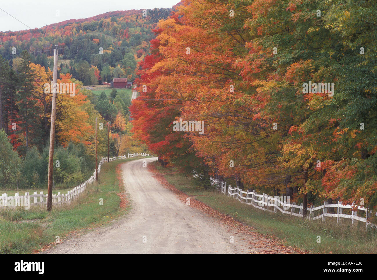 AJ5443, VT, Vermont Stock Photo - Alamy