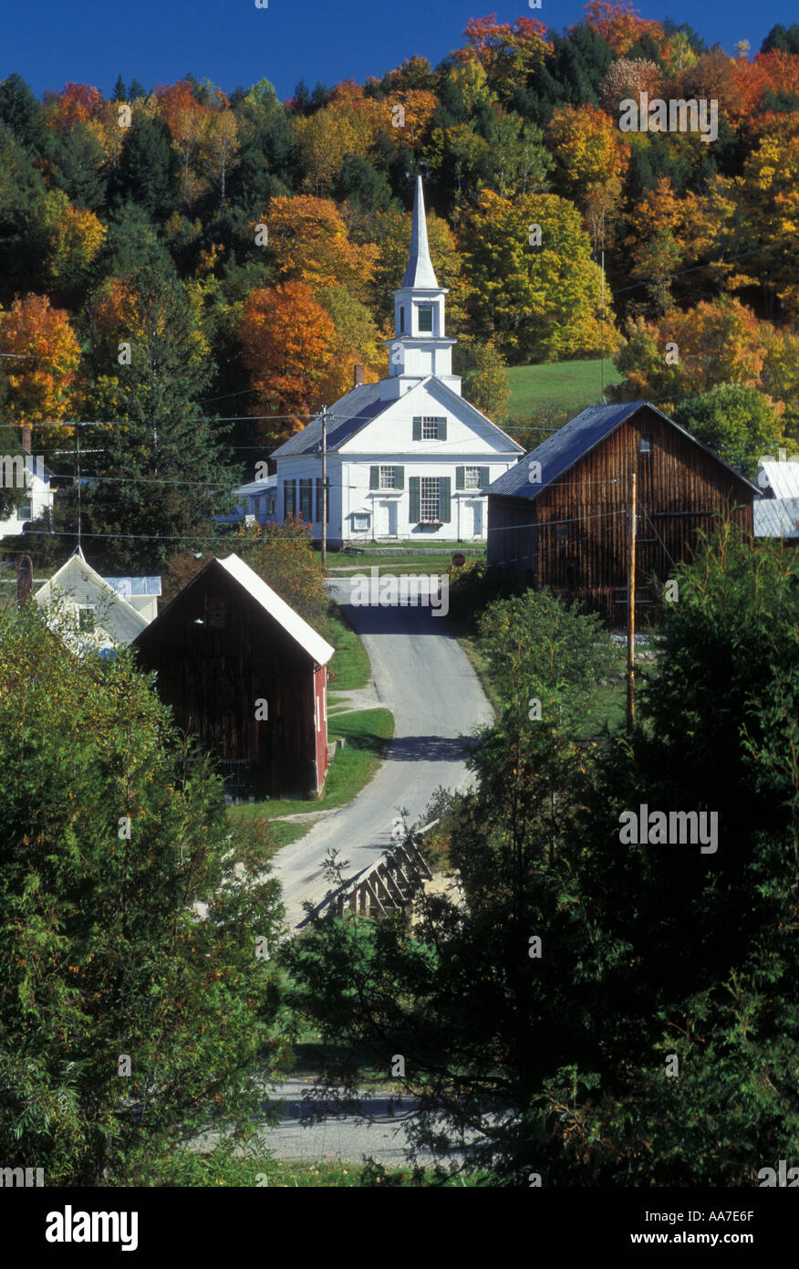 Village of waits river in vermont hires stock photography and images Alamy