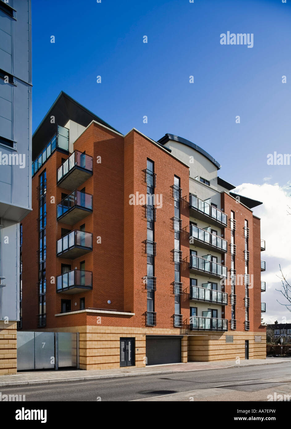 The Quadrant Apartments at Leyton Orient Football Ground Stock Photo