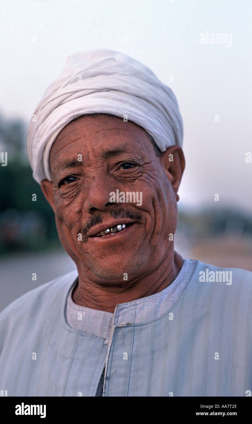 Egypt egyptian man portrait hi-res stock photography and images - Alamy