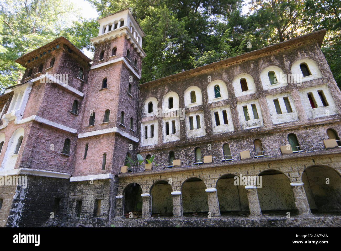 Alabama Cullman,St. Bernard Abbey,Ave Marie Grotto,miniature St. Anselm