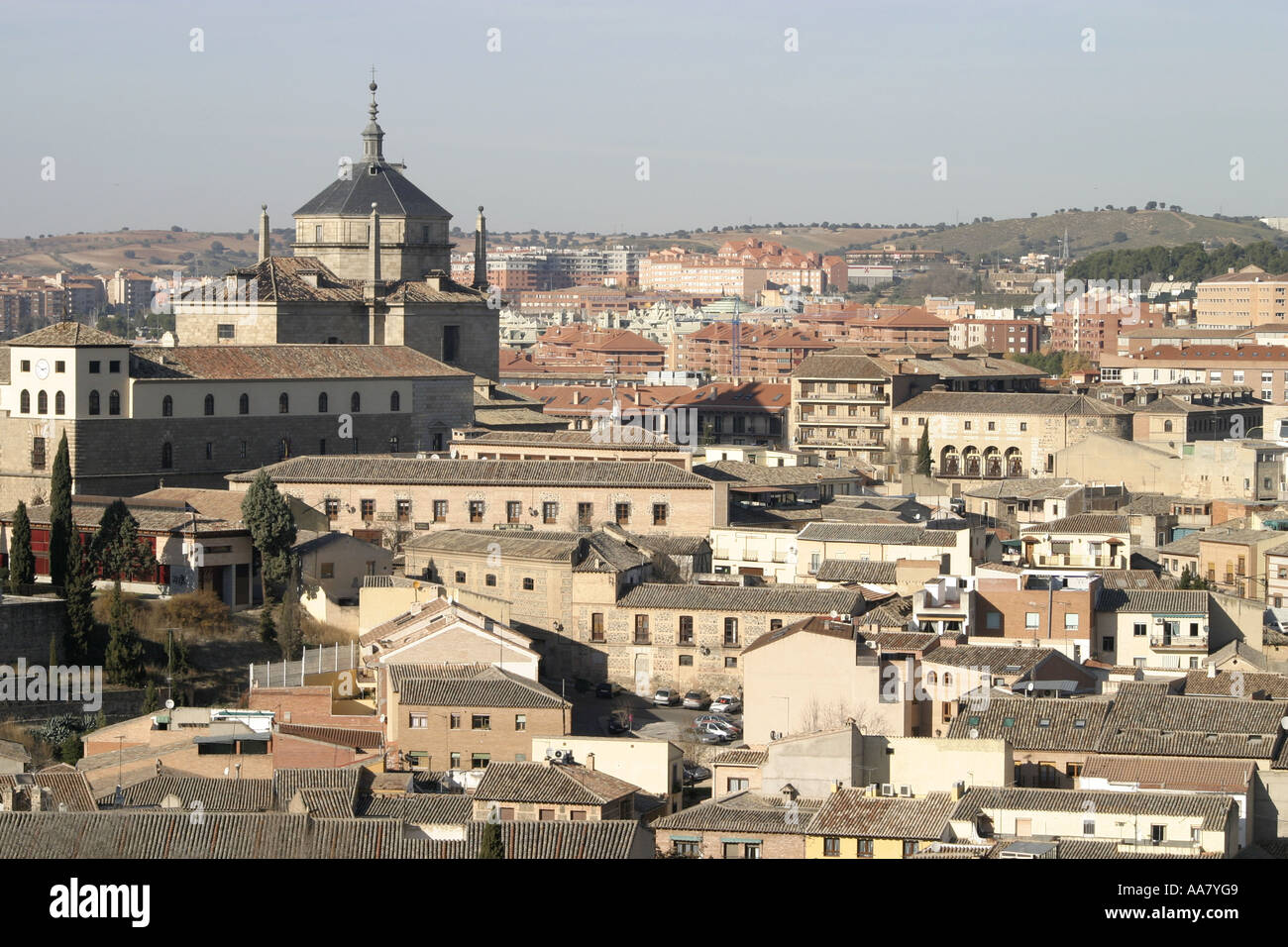 Toledo rooftop view Stock Photo Alamy
