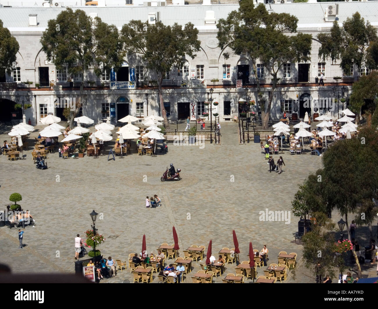 Casemates Square, Gibraltar, Europe Stock Photo