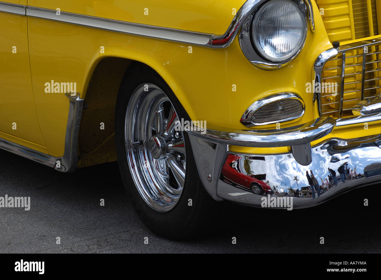 Classic American Car Stock Photo - Alamy