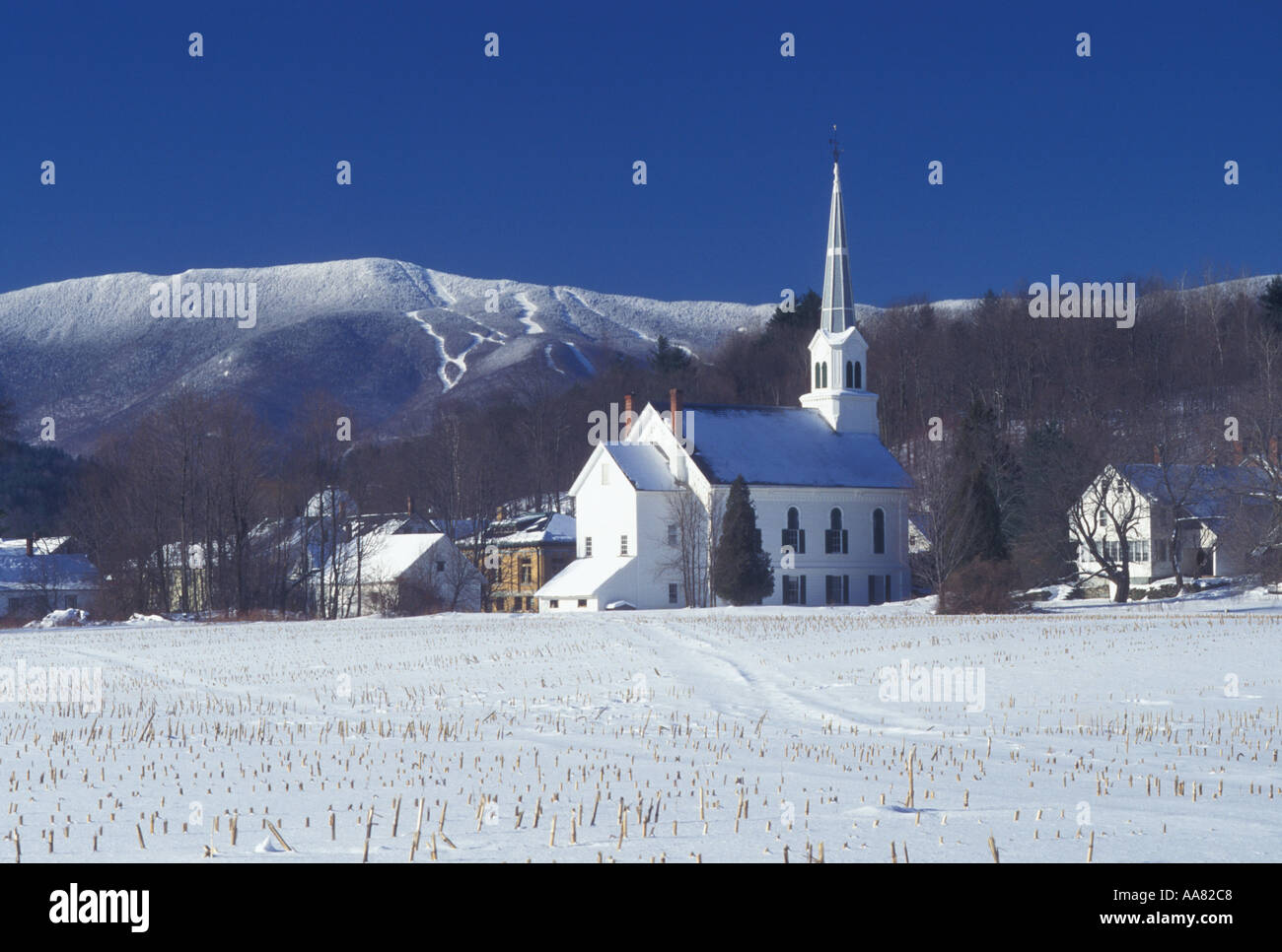 AJ4716, Mad River, Vermont, Mad River Valley, VT Stock Photo Alamy