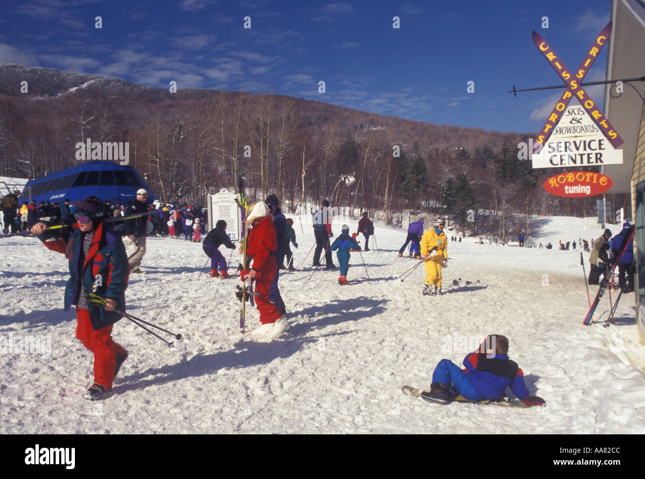 AJ4719, Sugarbush, Vermont, Warren, Mad River Valley, VT Stock Photo