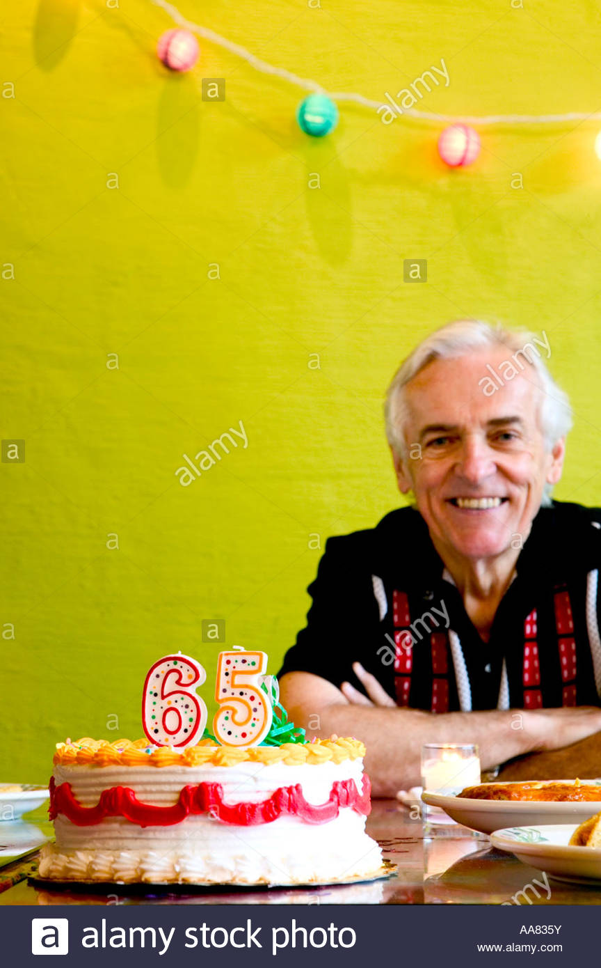 65th birthday stock photos