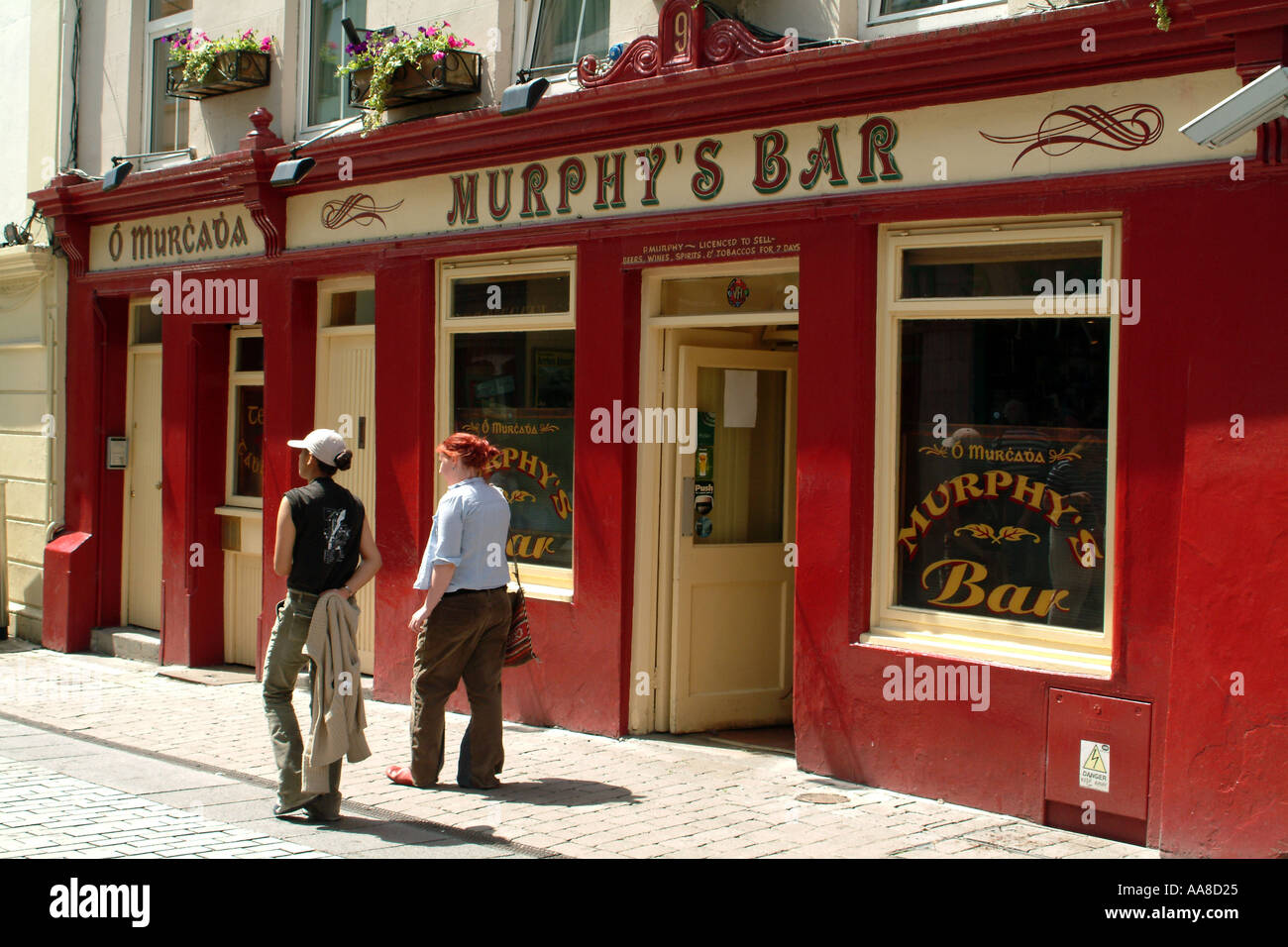 Galway Ireland Murphys Bar Stock Photo Alamy