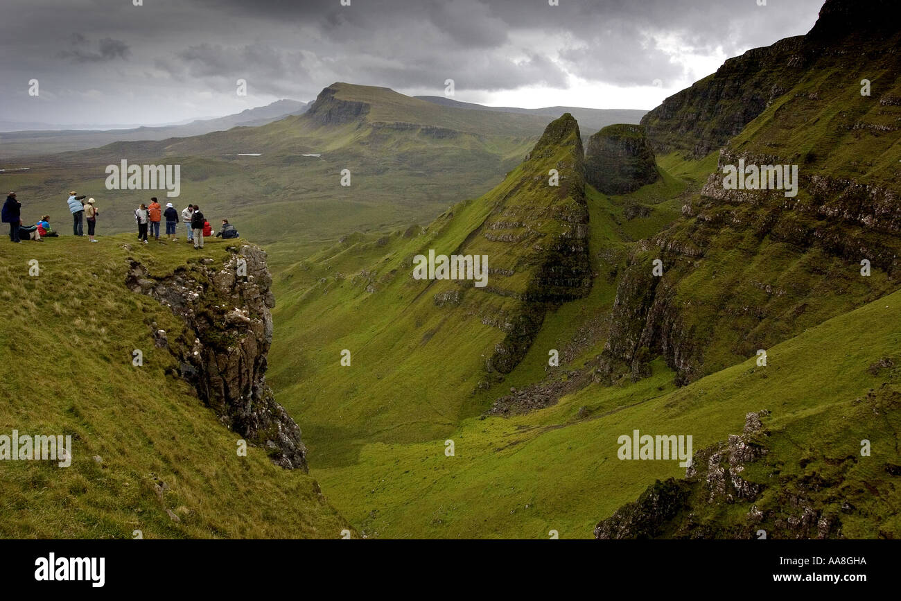Cuillin Hills Skye island Scotland United Kingdom Stock Photo