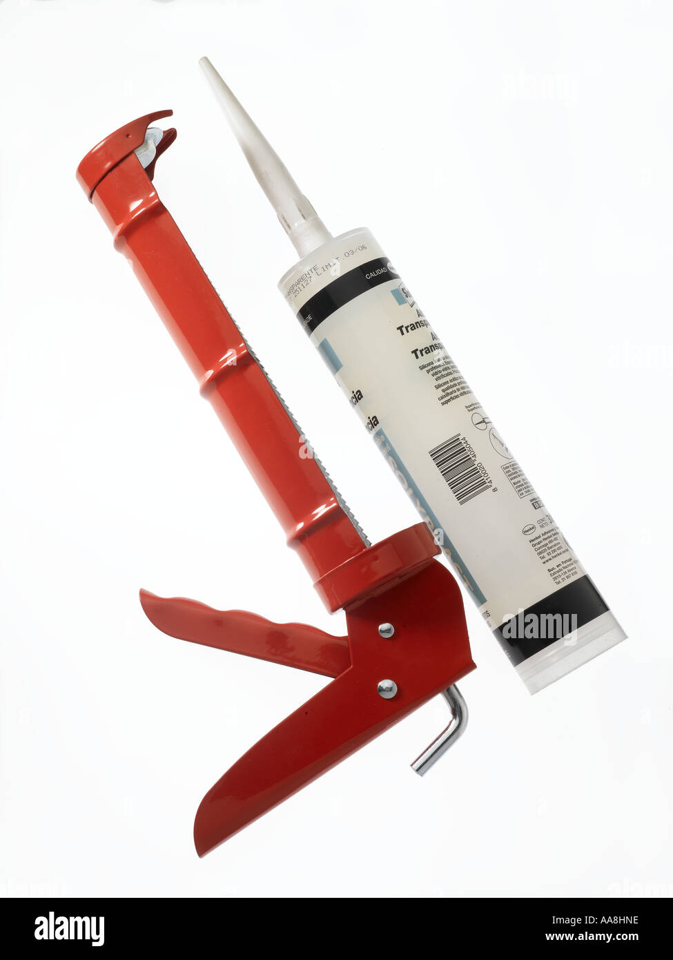 Silicon applicator gun Stock Photo Alamy