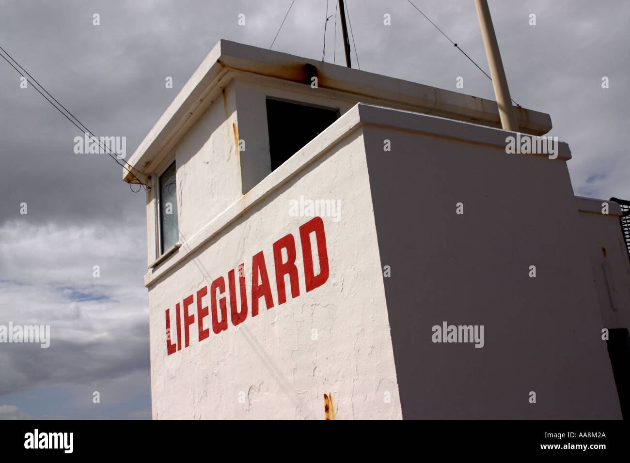 Lifeguard Building Lifeguard building hi-res stock photography and images - Alamy