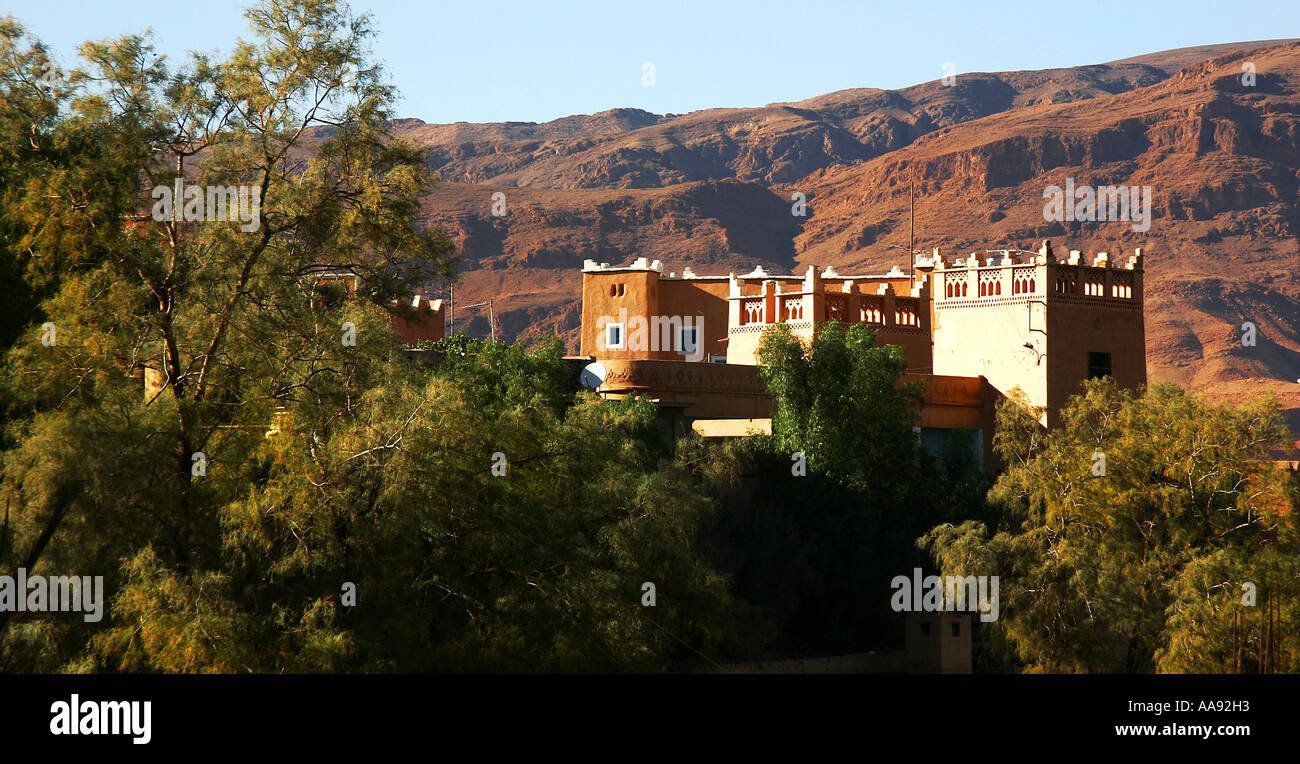 Kasbah Of Tinerhir Ouarzazate Morocco Stock Photo Alamy
