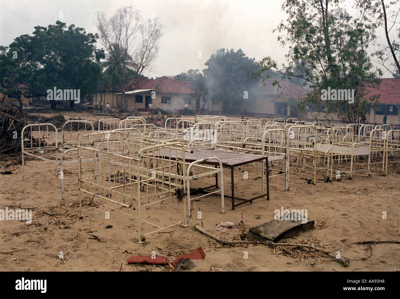 Where tsunami hit sri lanka