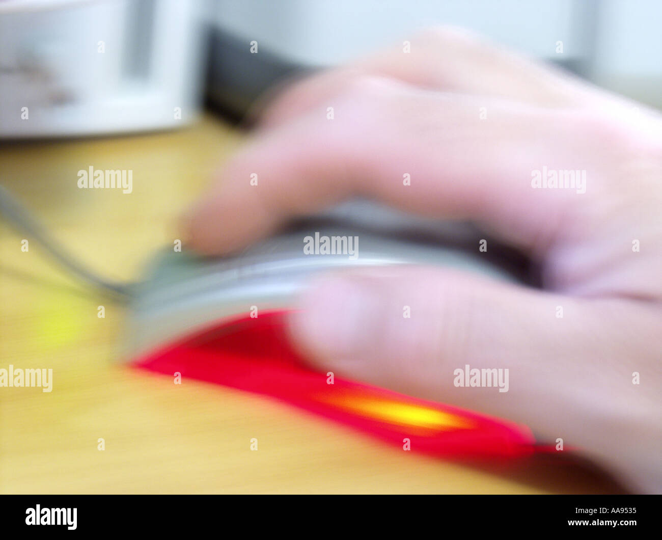 Computer mouse Stock Photo