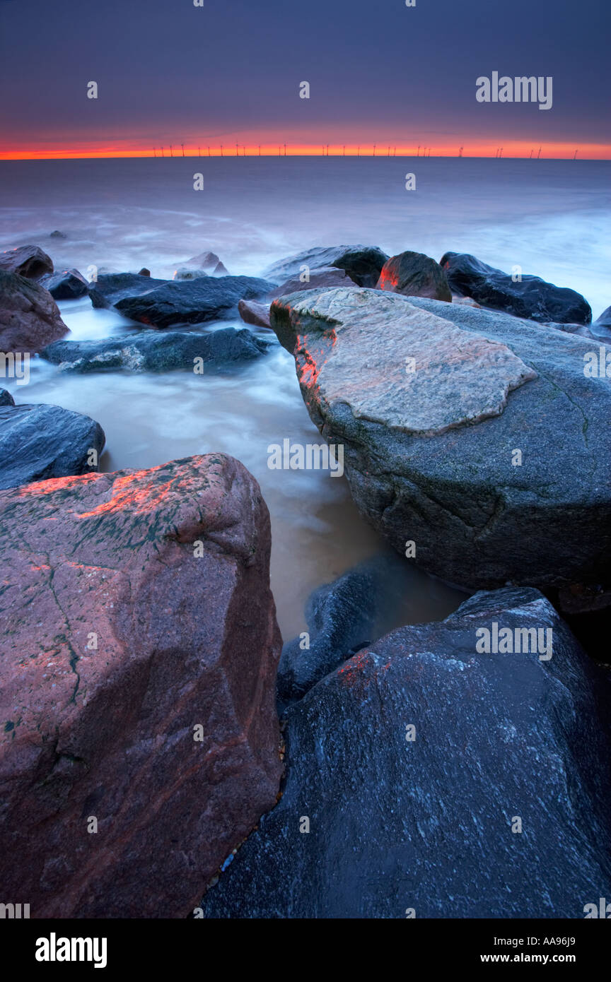 Caister on Sea on the Norfolk Coast Stock Photo Alamy