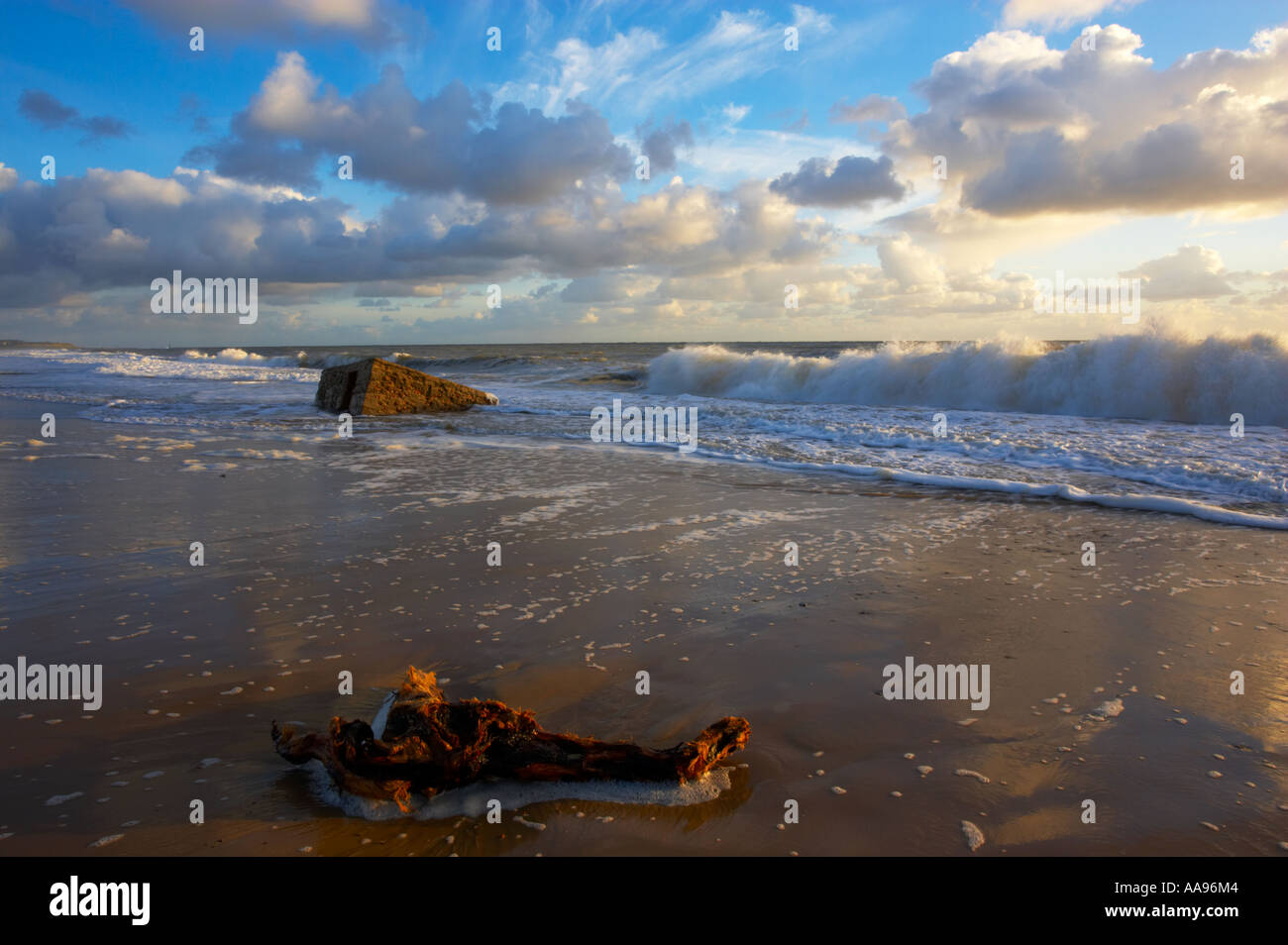 Caister on Sea on the Norfolk Coast Stock Photo Alamy