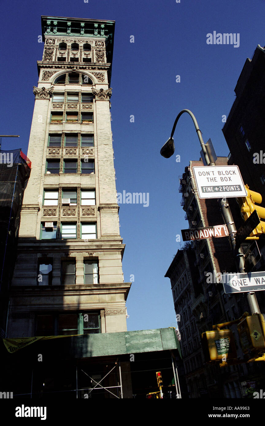 Broome Street and Broadway new York Stock Photo Alamy