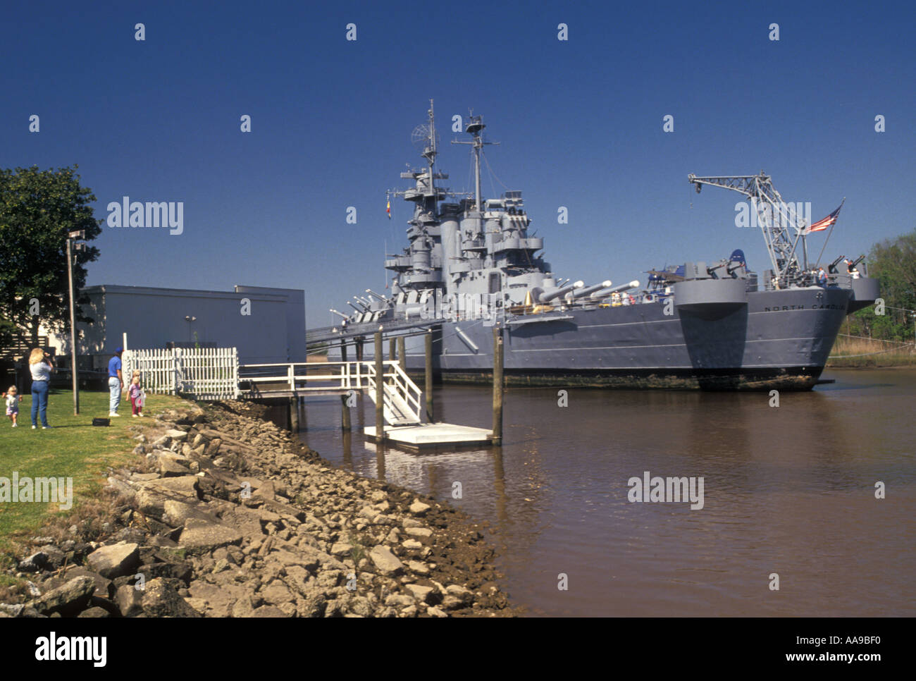 Uss north carolina battleship memorial hires stock photography and