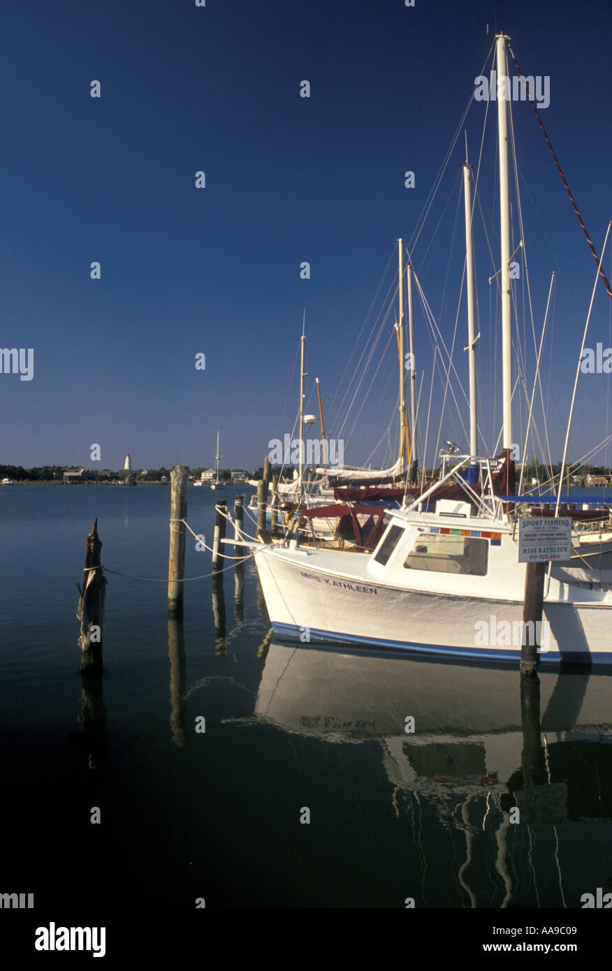AJ11105, Outer Banks, North Carolina, Ocracoke, NC Stock Photo Alamy
