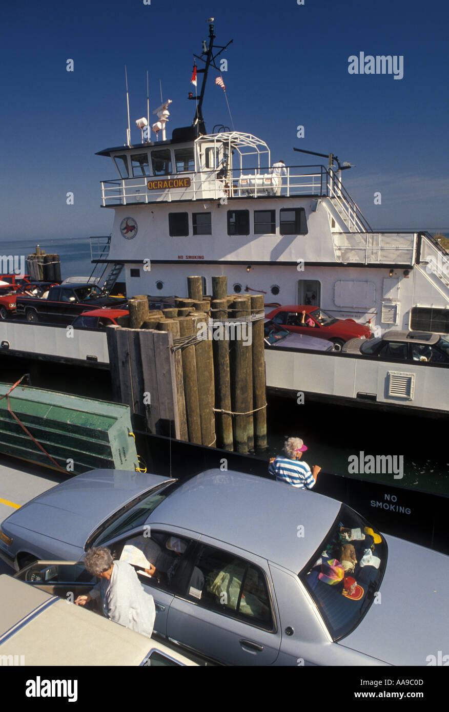 AJ11109, Outer Banks, North Carolina, Ocracoke, NC Stock Photo Alamy
