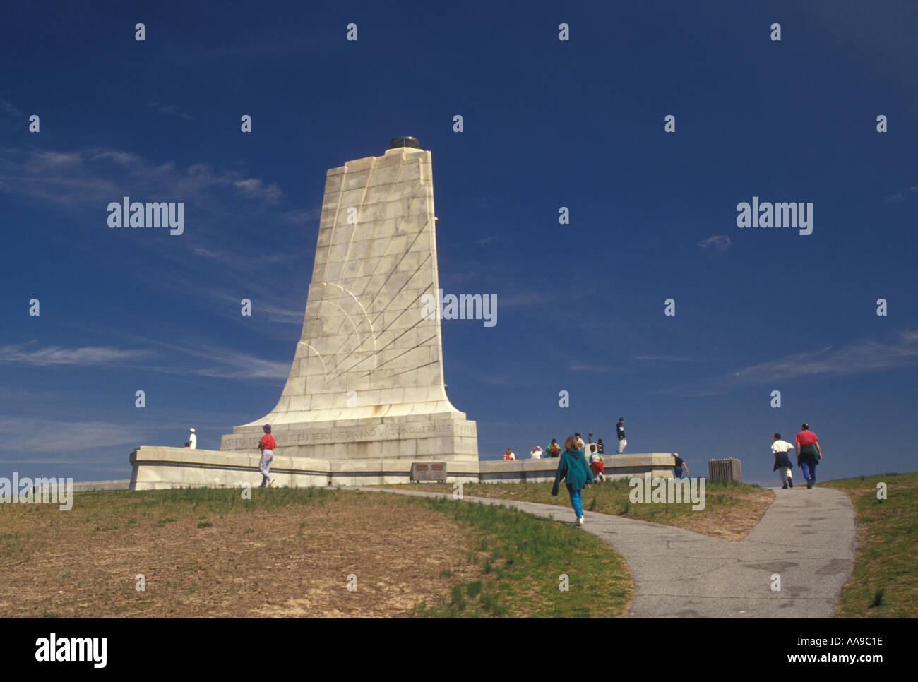 AJ11126, Wright Brothers National Memorial, North Carolina, Outer Banks, NC Stock Photo