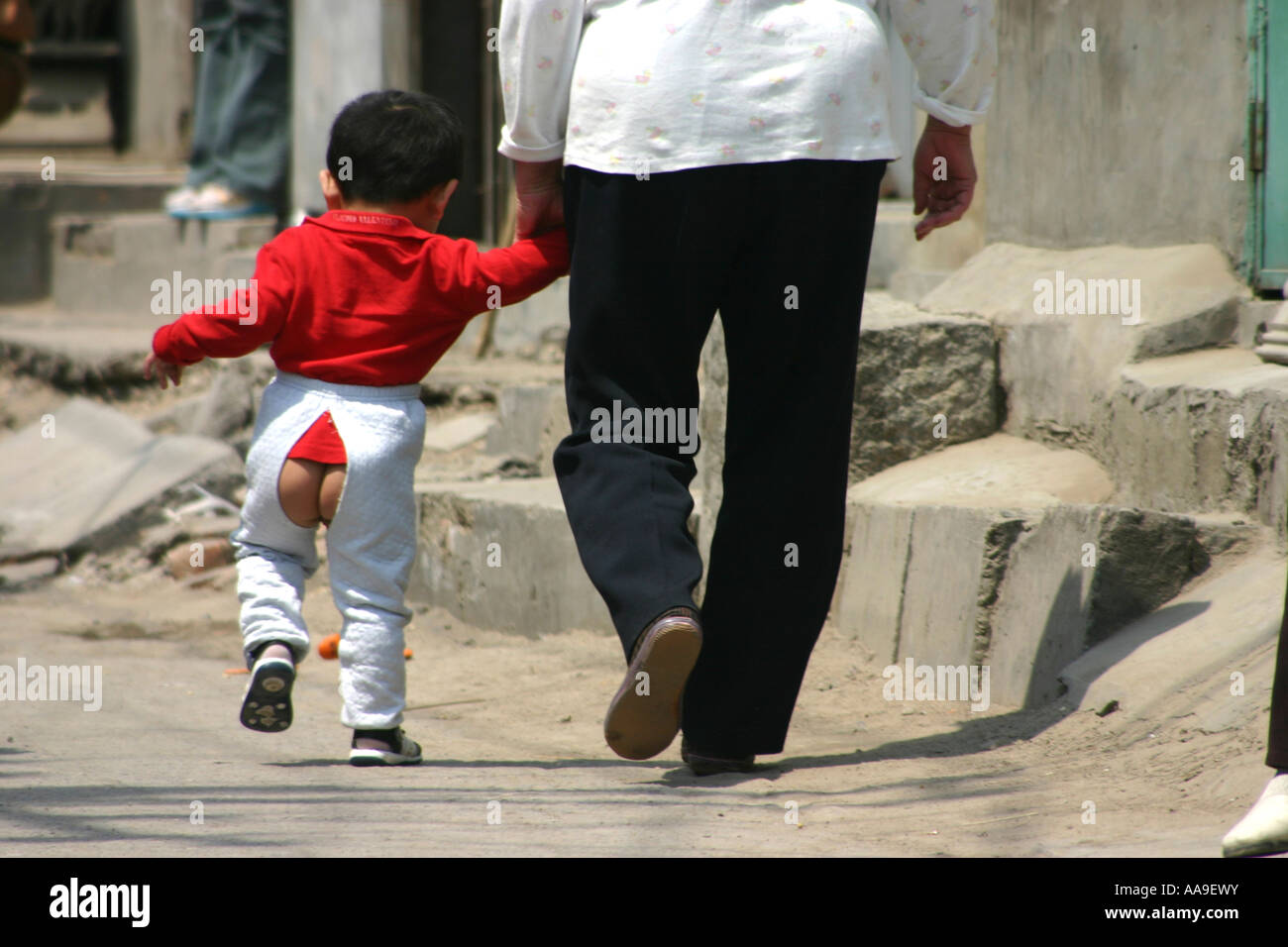 Split pants china High Resolution Stock Photography and Images Alamy