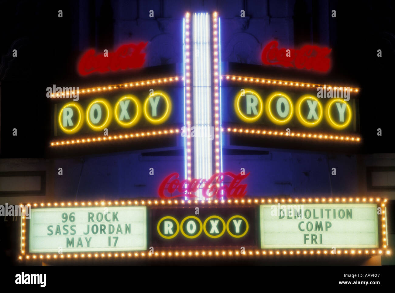 Cinema marquee hi-res stock photography and images - Alamy