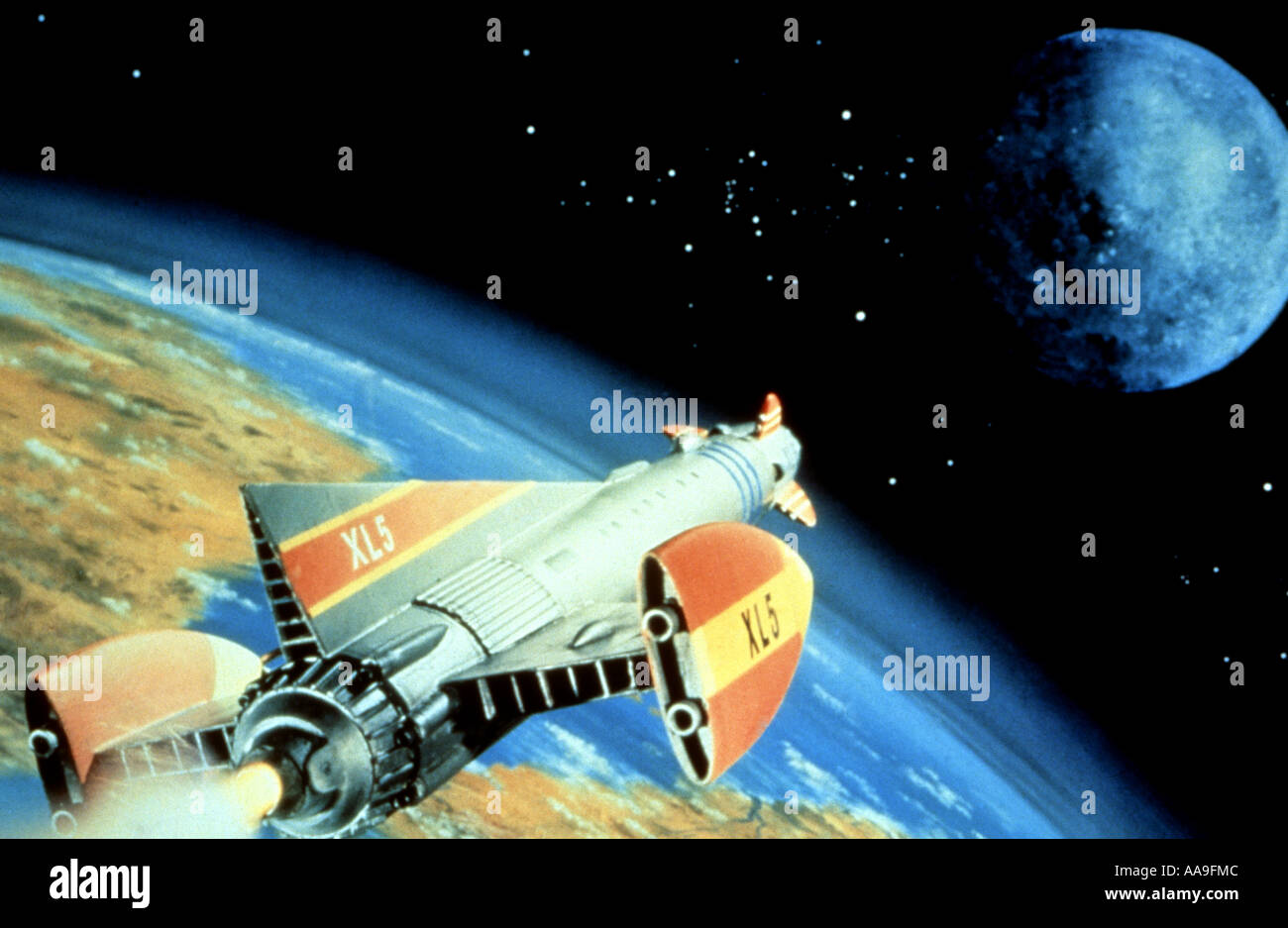 FIREBALL XL5 UK TV series created by Gerry Anderson Stock Photo