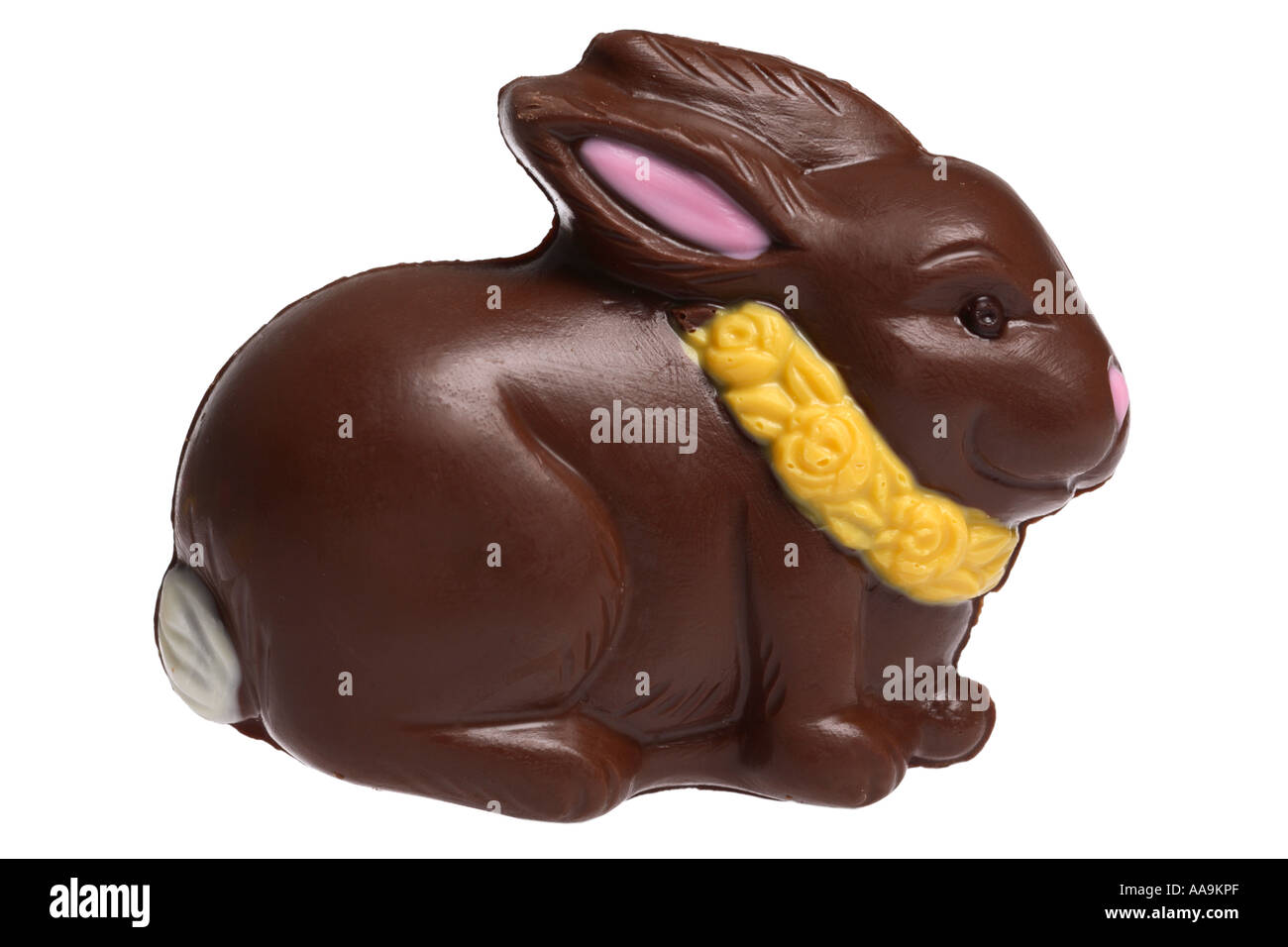 Chocolate Easter Bunny Stock Photo Alamy