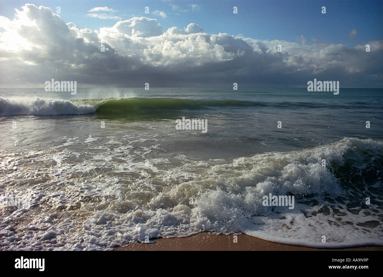 Brazil, beach of Trancoso near by Puerto Seguro. Stock Photo