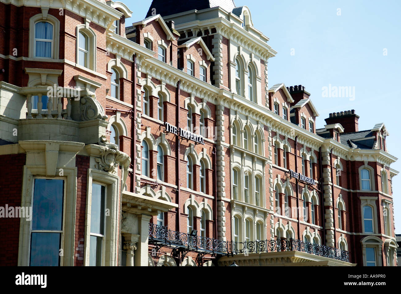 The Imperial Hotel Blackpool UK Stock Photo Alamy