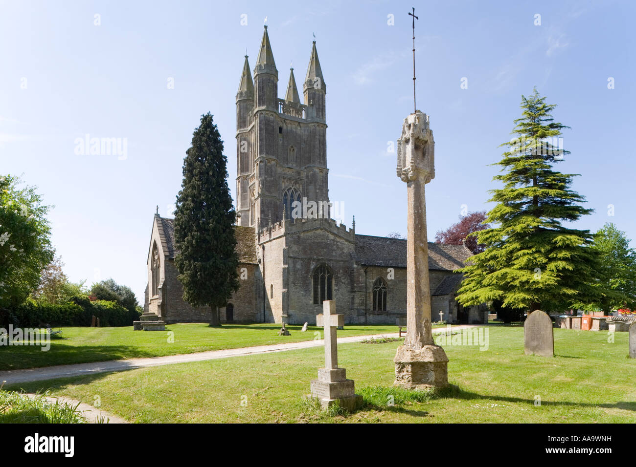 St Sampsons church, Cricklade, Wiltshire Stock Photo Alamy