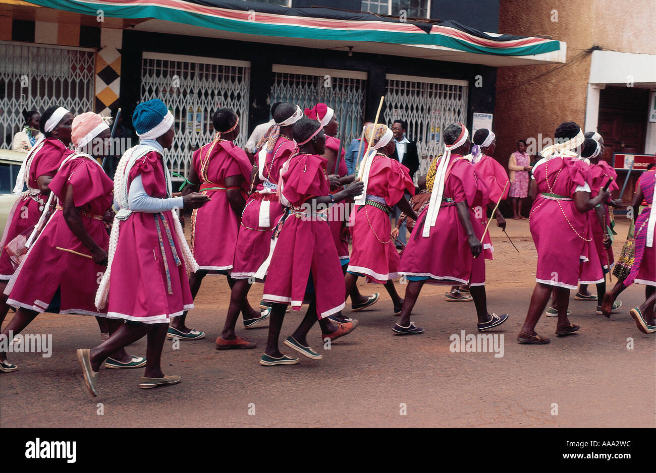Kikuyu parade on Jamhuri Day to celebrate independence Kiambu Central