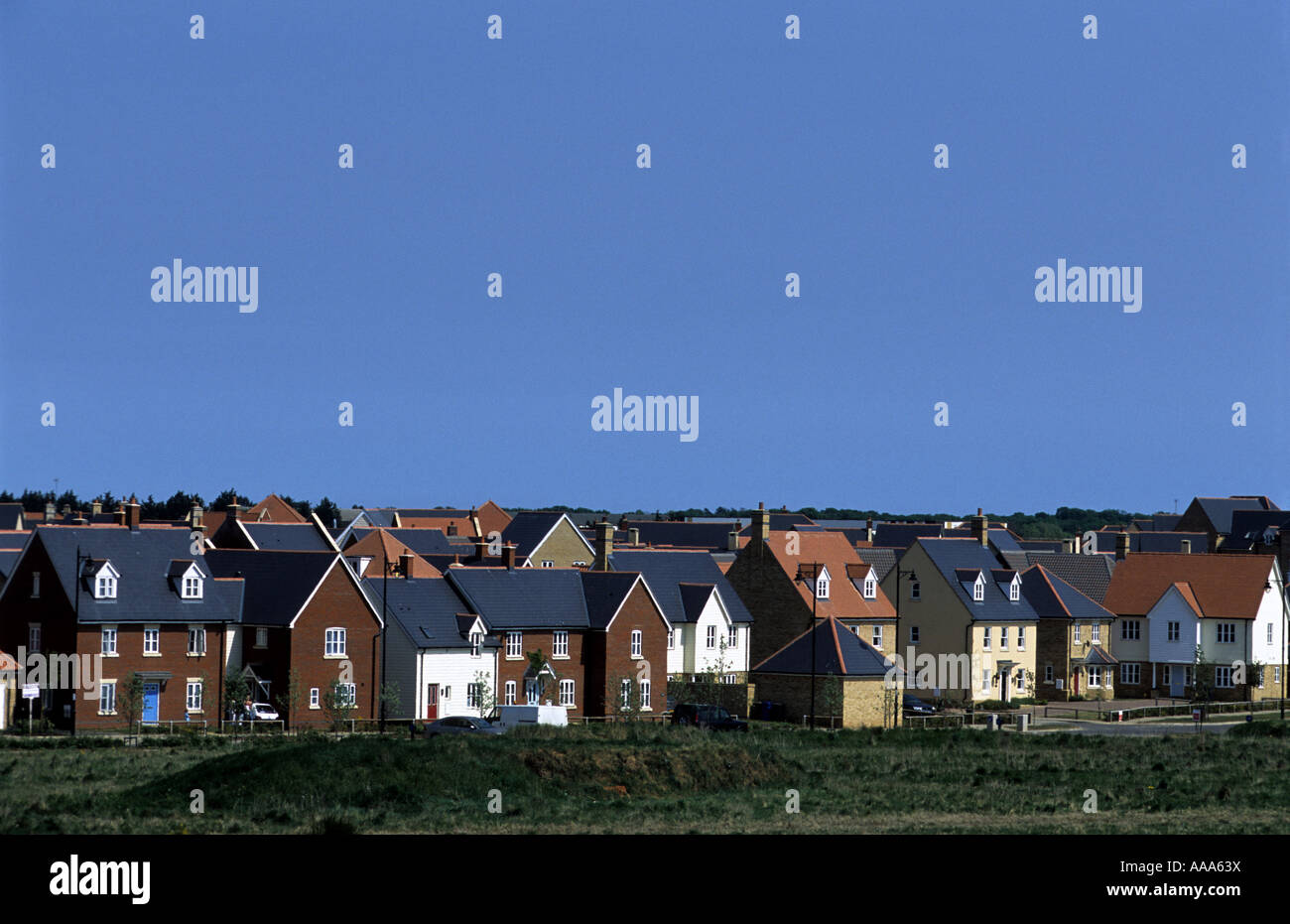 Ravenswood housing estate, Nacton, Ipswich, Suffolk, UK Stock Photo Alamy