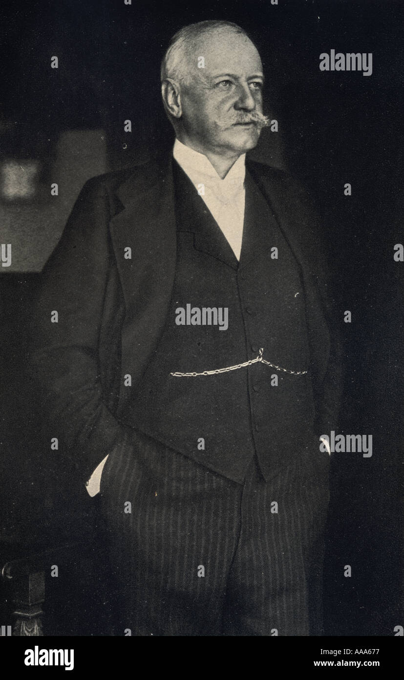 Bernhard Heinrich Karl Martin von Bülow, 1849 -1929. German diplomat and statesman Stock Photo