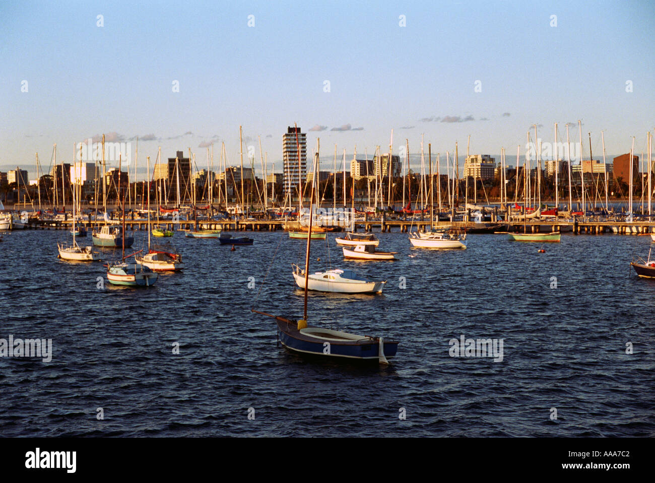Boats at St Kilda marina, Melbourne, Australia Stock Photo - Alamy