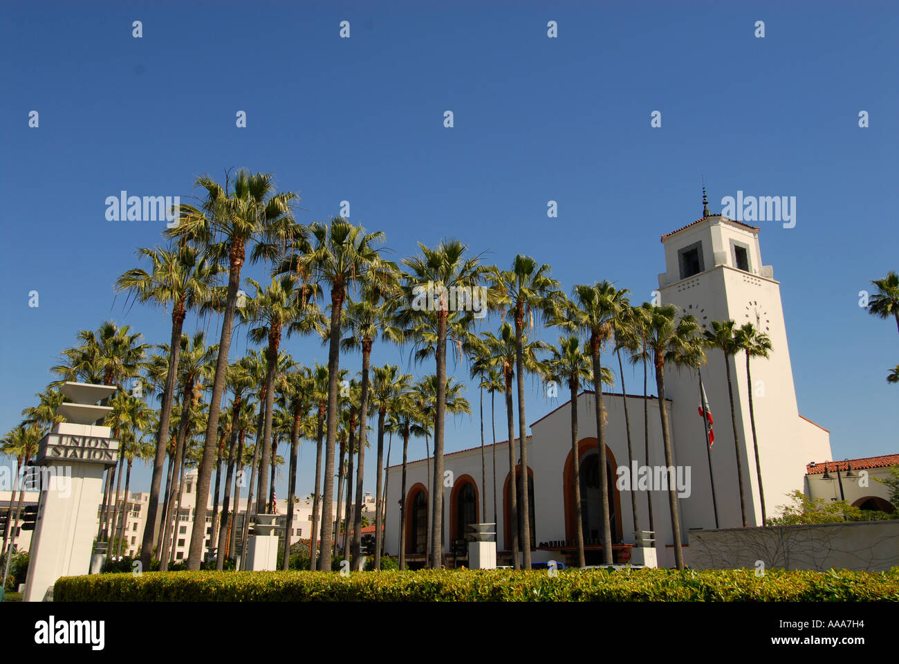 Los Angeles train station Stock Photo Alamy