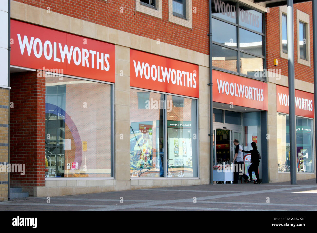 Woolworths shop front Stock Photo Alamy