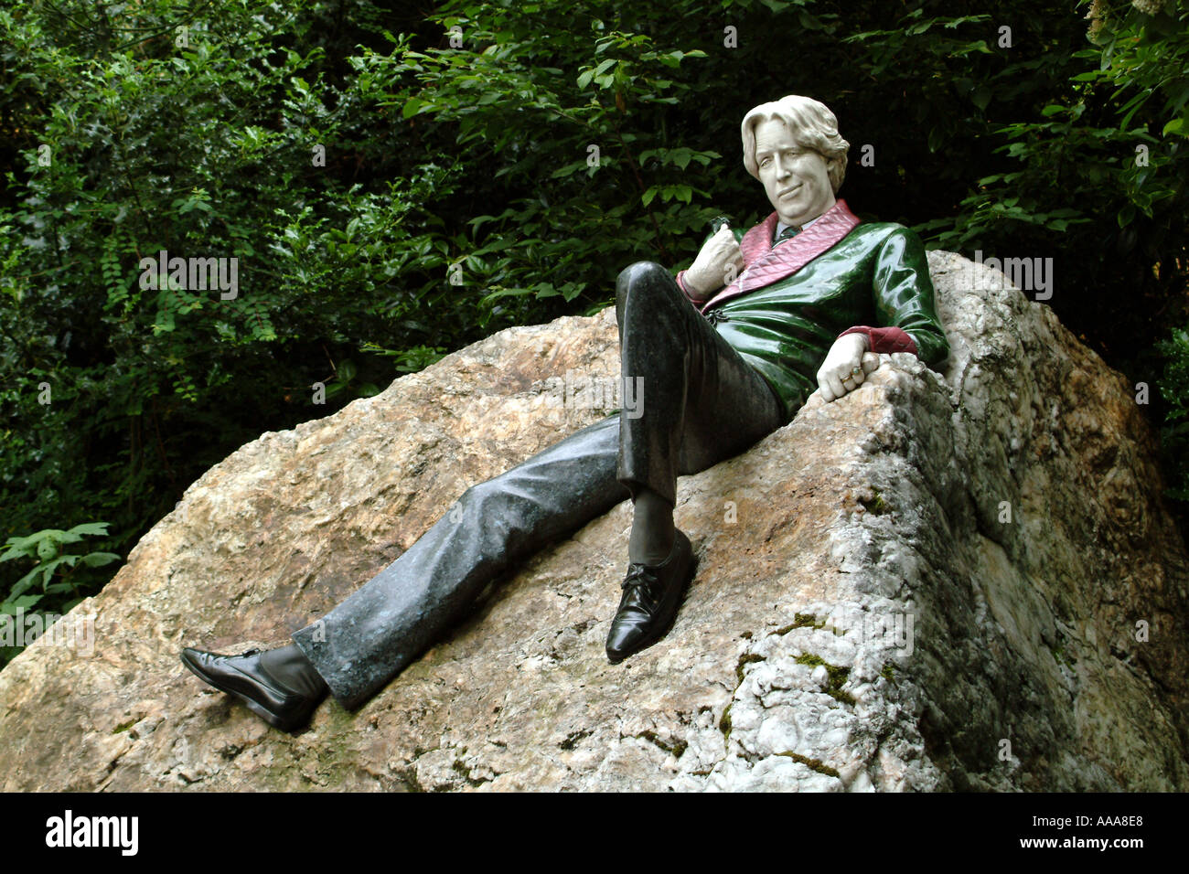 Oscar Wilde Merrion Square Dublin Ireland Stock Photo Alamy
